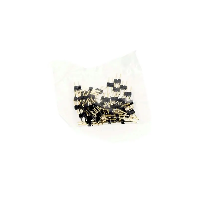 LED toebehoren - 50x connector (man) en 50x krimpkous Op = Op