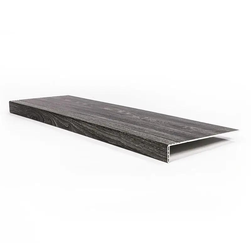 Overzettrede met neus - SPC - Antraciet Eiken - 130 x 38 cm Koopje