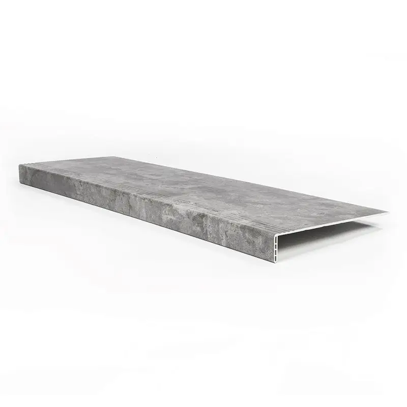 Overzettrede met neus - SPC - Beton Grijs - 100 x 30 cm Korting