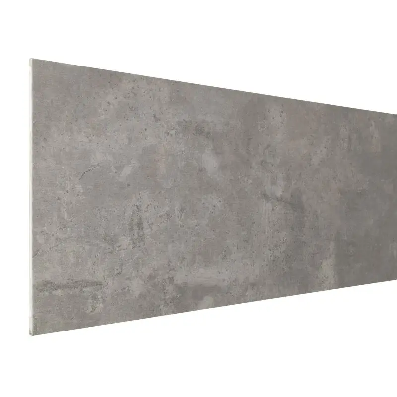 Stootbord - SPC - Beton Grijs - 130 x 20 cm Voordeelprijs