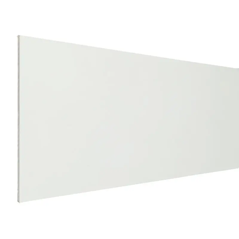 Gratis Retour Stootbord - SPC - Wit RAL9010 - 130 x 20 cm