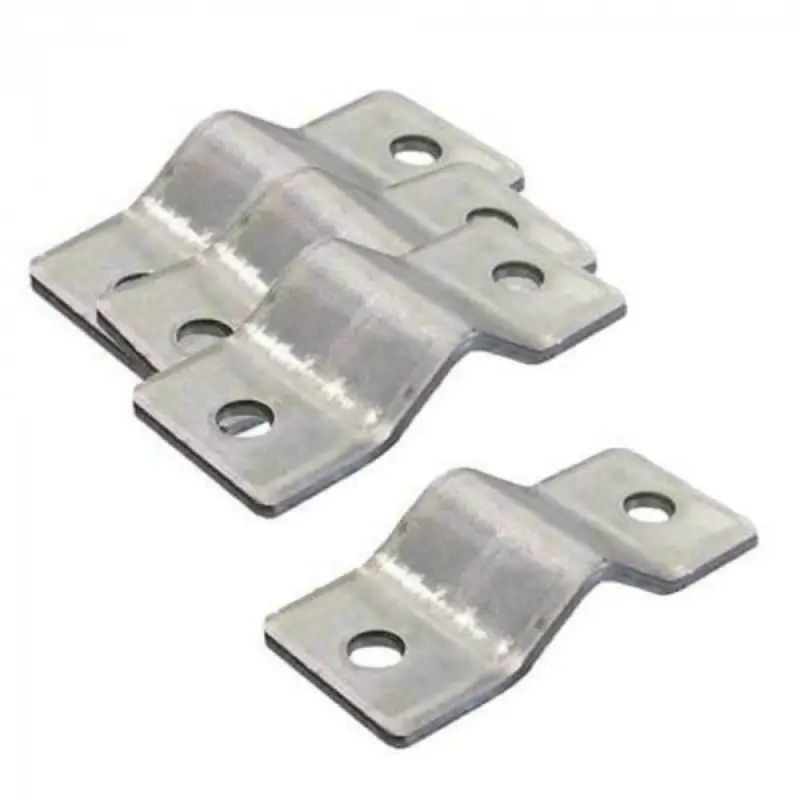Beslagset draadpaneelklemmen tbv draadmat verzinkt (4 stuks) Speciale Aanbieding
