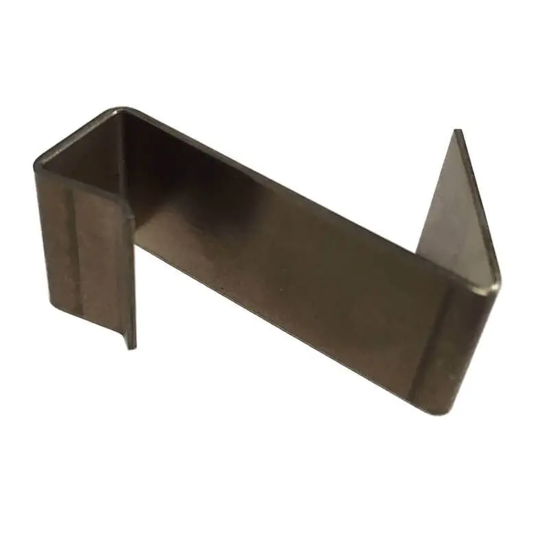 Begin- en eindclip 10 mm tbv aluminium onderconstructie (20 stuks) Direct Beschikbaar