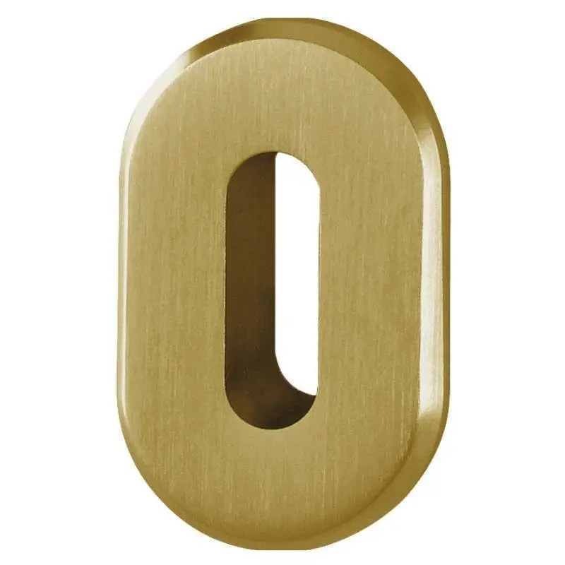 Aanbieding Deurbeslag - Nero - Sleutelrozet - Goud