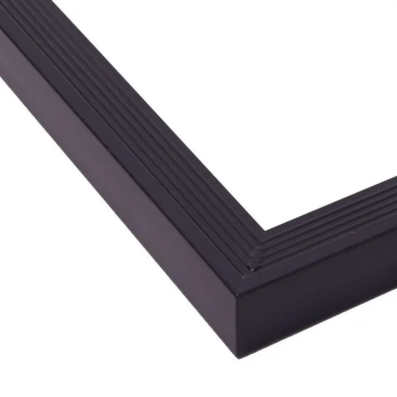 Bestel Nu Daktrim aluminium zwart buitenhoek 50 x 50 cm (35 mm)