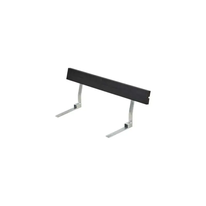 Beste Prijs Rugleuning vuren gegrond zwart - 118 cm