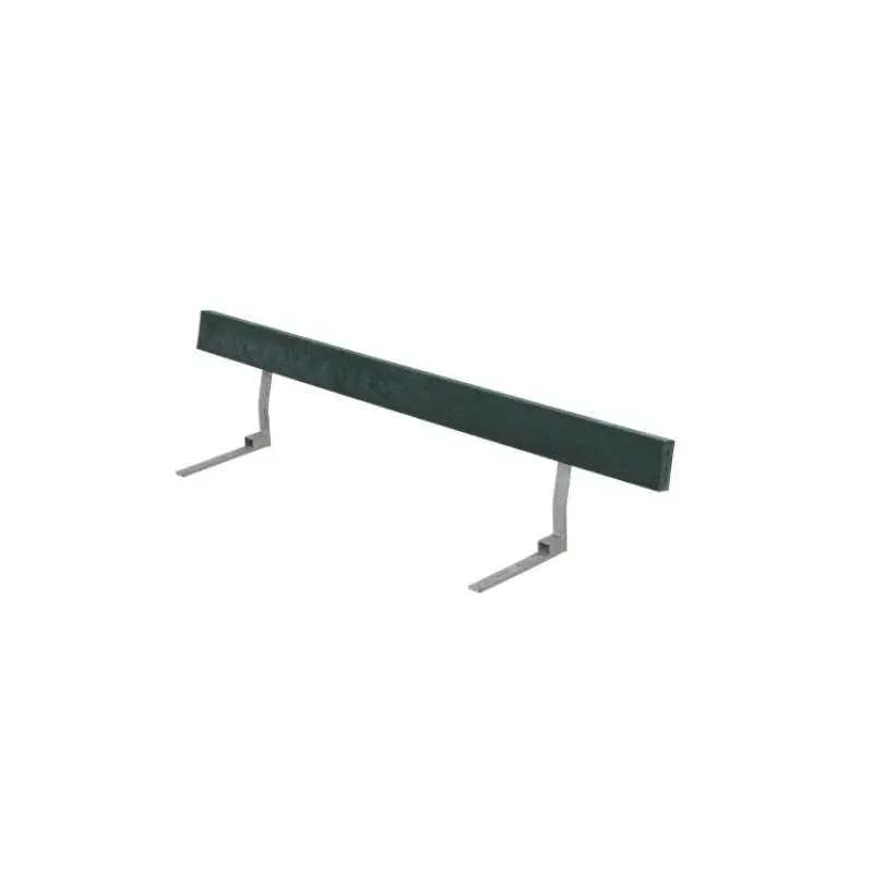 Tijdelijk Beschikbaar Rugleuning gerecycled kunststof groen - 177 cm