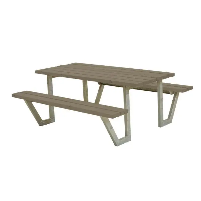 Picknicktafel vuren geimpregneerd - Wega - 161 x 177 x 73 cm Hete Deal