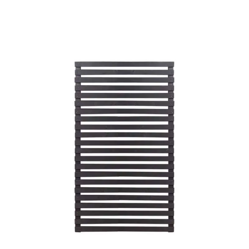 Must-Have Schutting vuren - Tokyo louvre zwart (83 x 140 cm)