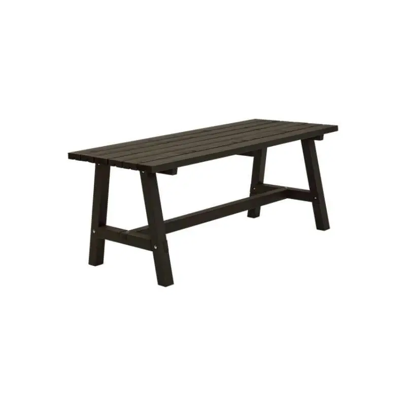 Tafel vuren - Country gegrond zwart 75 x 177 x 72 cm Flitsaanbieding