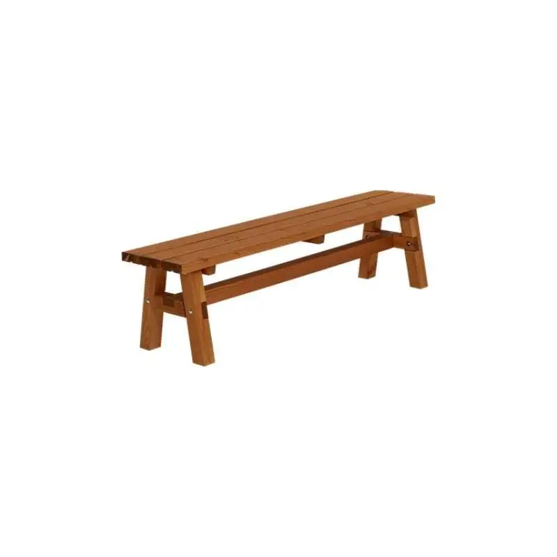 Bank vuren - Country gegrond teak 37 x 177 x 46 cm Snelle Levering