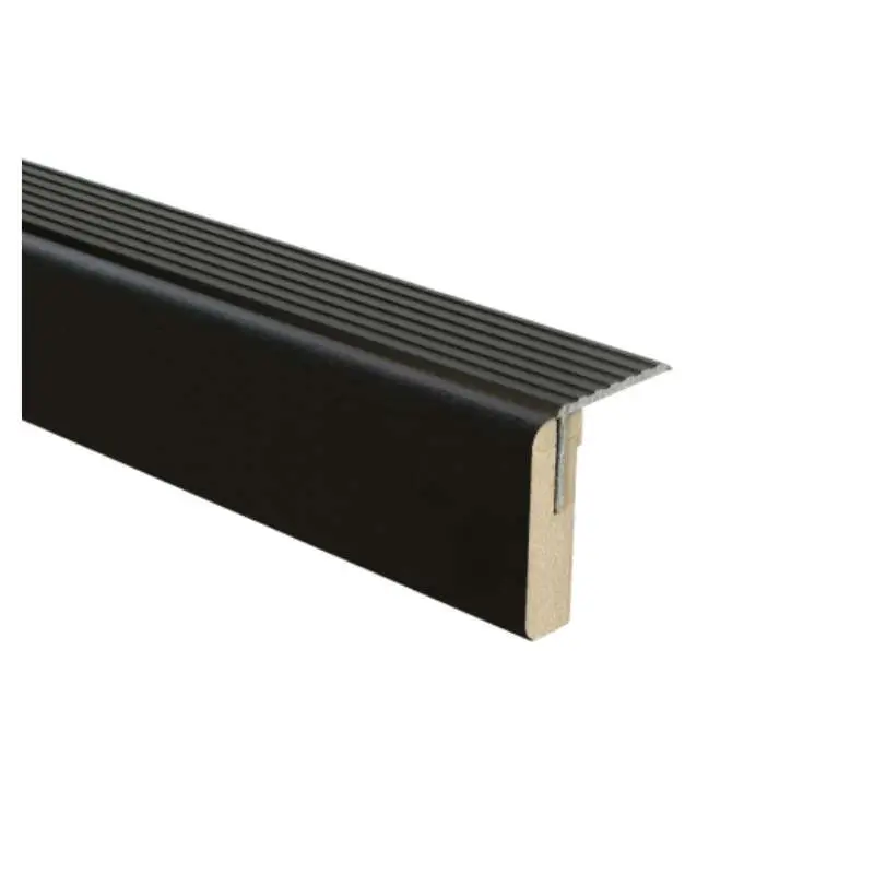 Bestseller Uitloopprofiel Brons - Vasteras Zwart Houtnerf - 90 x 6,3 cm