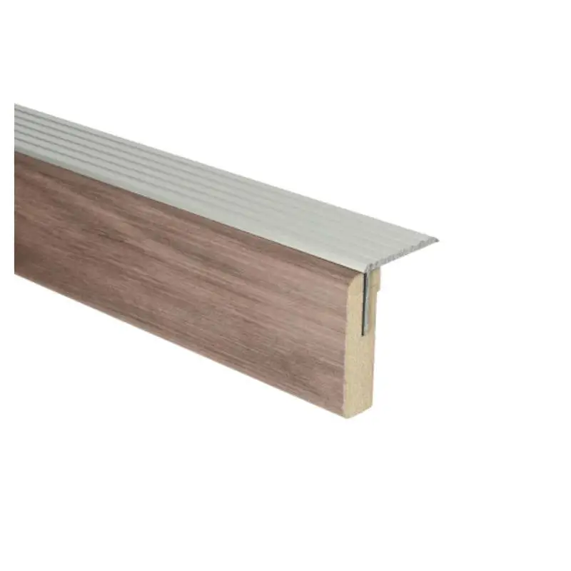 Uitloopprofiel Zilver - Gavle Warm Noten - 121 x 6,3 cm Laatste Versie