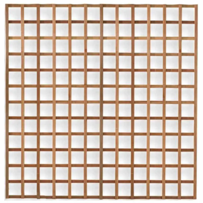 Op = Op Trellis scherm hardhout Almendrillo recht (177 x 180 cm)