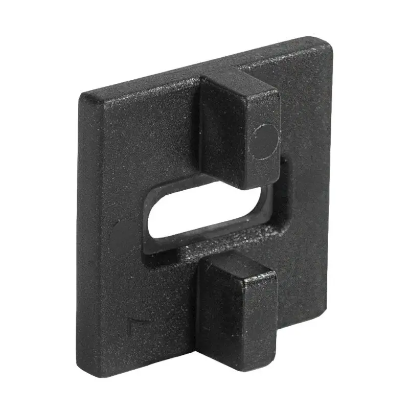 Bevestigingsclips RVS zwart S incl schroeven (100 stuks) Alleen Vandaag