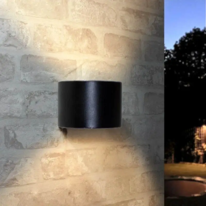 Betrouwbaar Wandlamp Solar - Emme rond - Warm wit