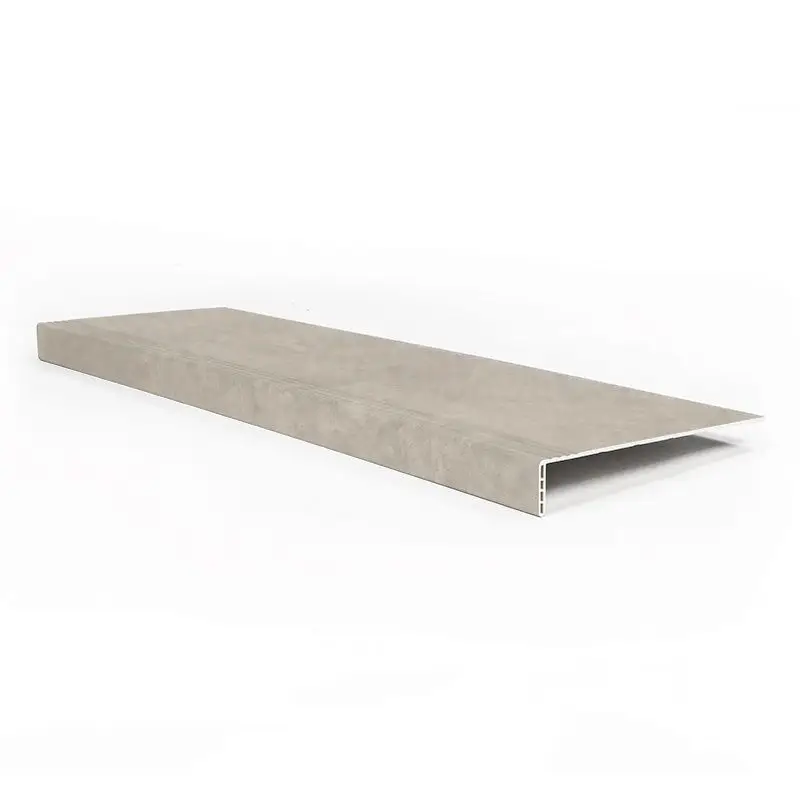Overzettrede met neus - SPC - Beton Taupe - 130 x 38 cm Weekendaanbieding