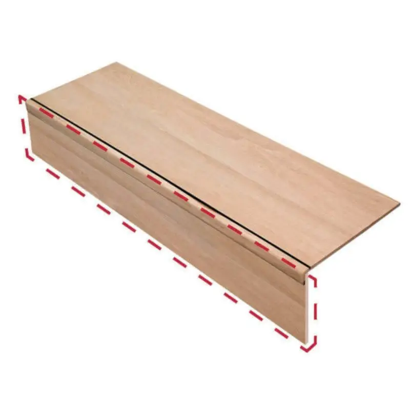 Lage Prijs Stootbord - Eiken fineer - 100 x 19,5 cm