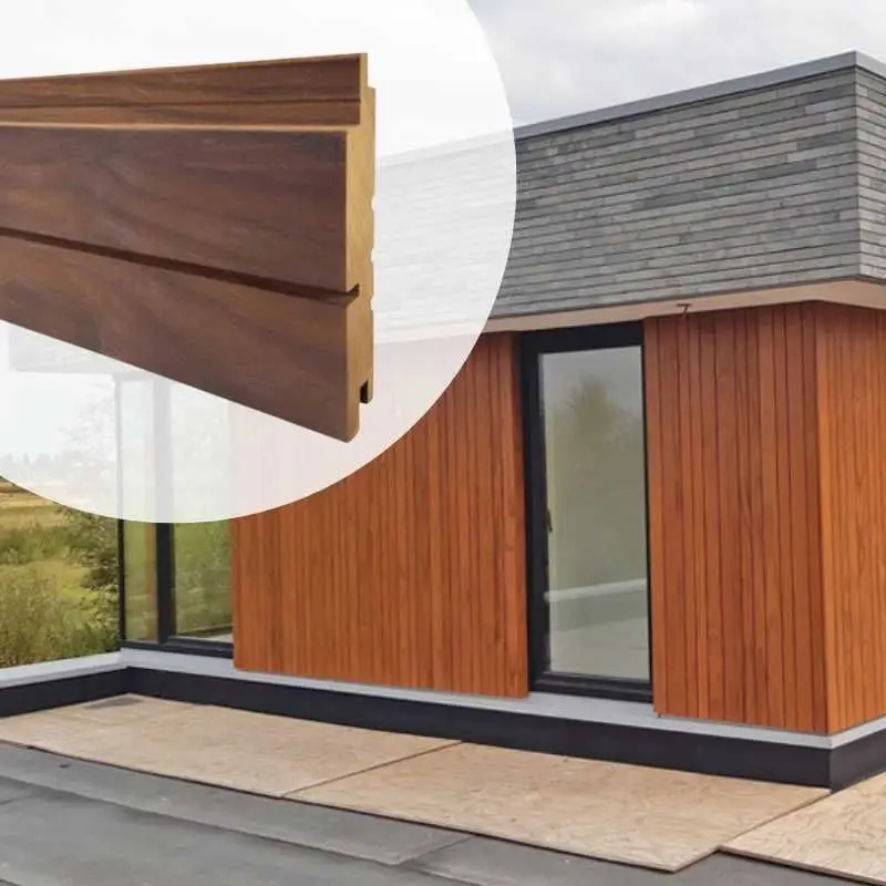 Laatste Versie Gevelbekleding Thermo Radiata Pine stripes M 2,8 x 14 cm