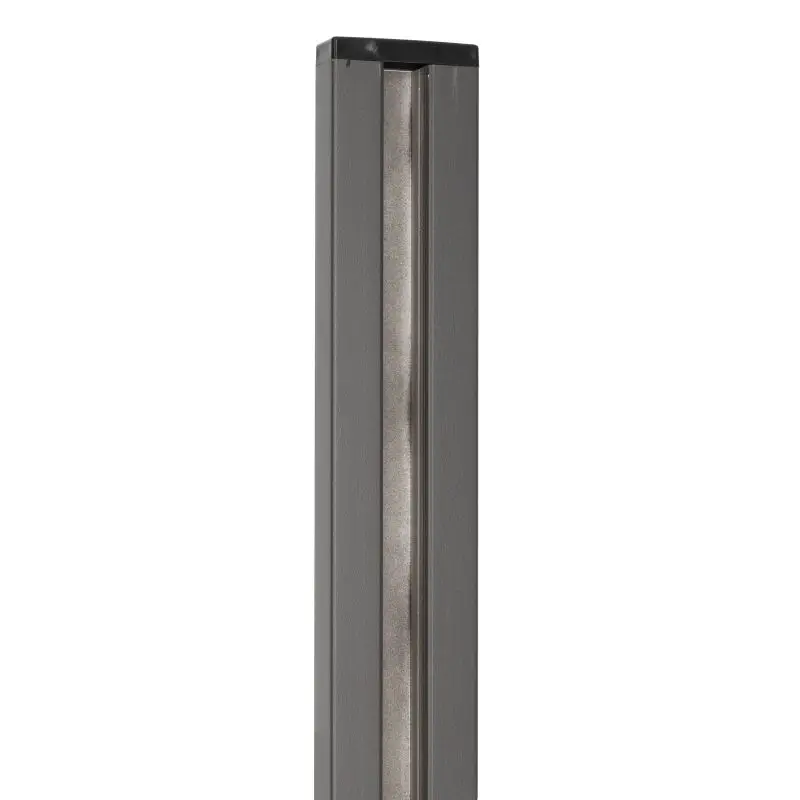 Wandprofiel Modular/Mix & Match antraciet aluminium 2,5 x 6,8 x 200 cm Merkproduct