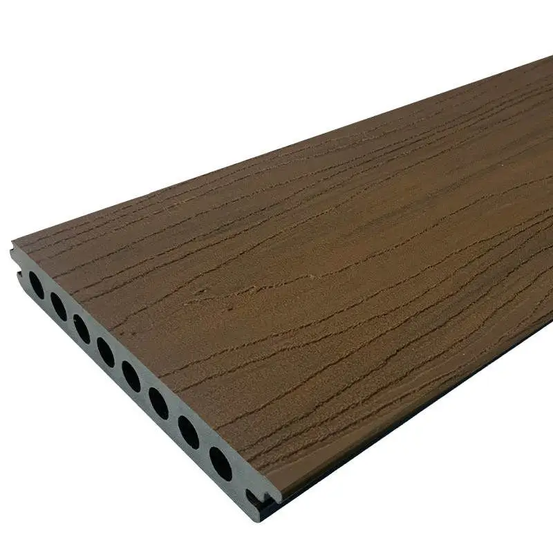 Vlonderplank composiet semi massief co-extrusie naadloos 2,1 x 14 cm Dark Brown (4 mtr) Speciale Aanbieding