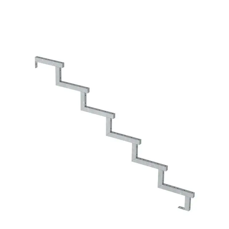 Tuintrap staal - Trapbalk 6 treden - 153 x 102 cm Tijdelijk Beschikbaar