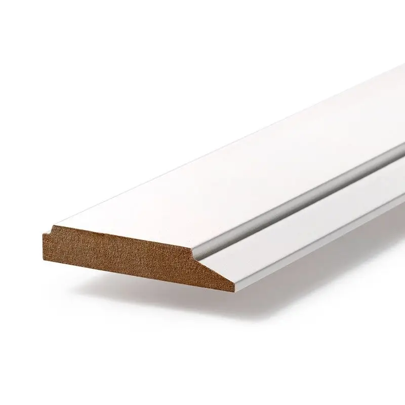 Speciale Aanbieding Deurlijst BR3 gegrond wit 248,6 x 7 x 1,2 cm (5 lengtes)