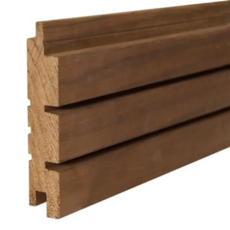 Thermo Radiata Pine stripes S 2,8 x 12,2 (14) cm - 4.50 meter Premium