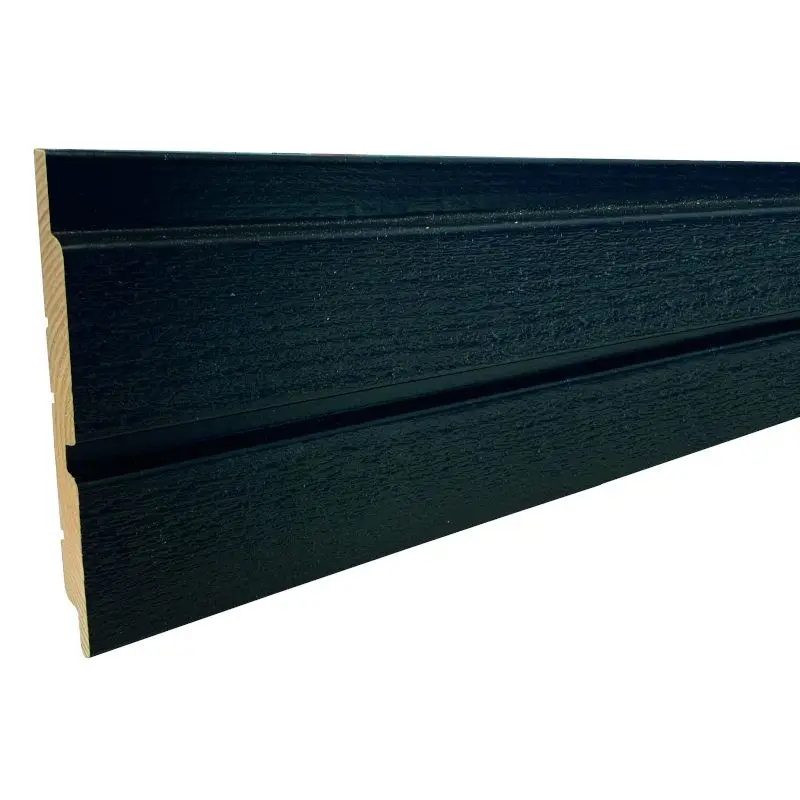 Vuren zwart 1,9 x 13 cm - 4.80 meter Fabrieksprijs
