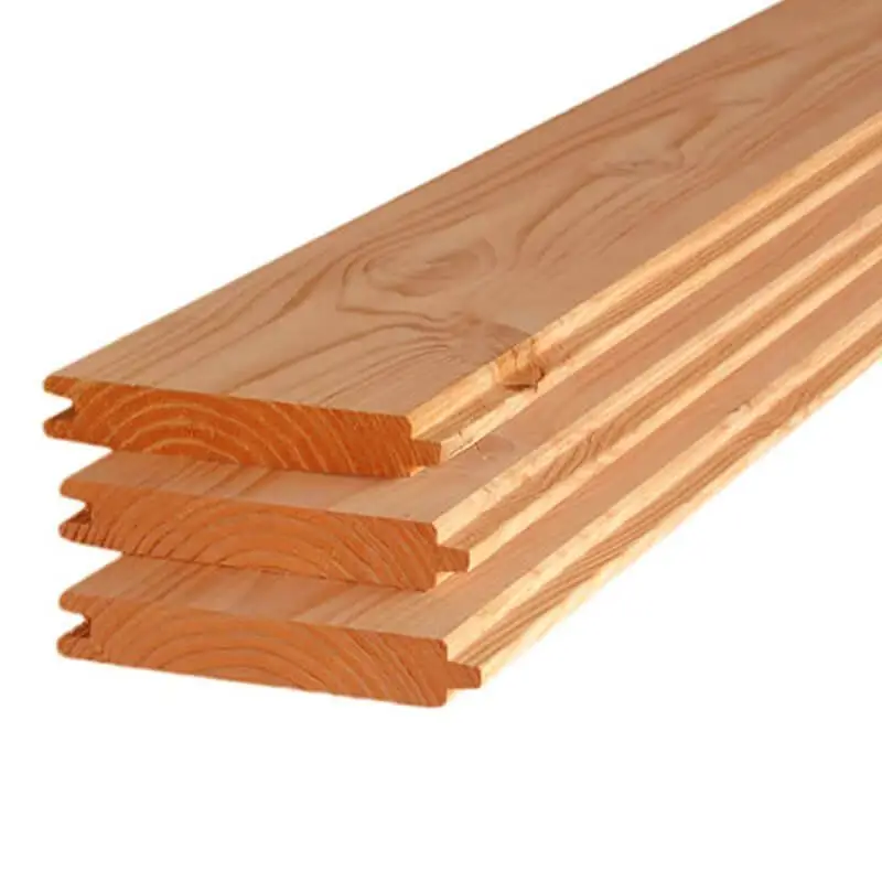 Blokhut profielplank Douglas 2,8 x 19,0 cm (4,00 mtr) geschaafd Hete Deal
