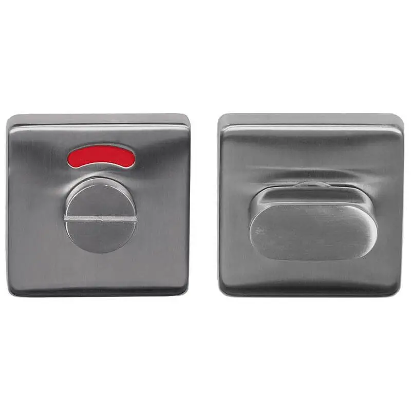 Lage Kosten Deurbeslag - Best Buy - Toilet vrij-bezet - Mat RVS