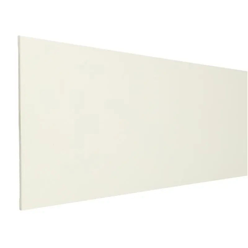 Stootbord - SPC - Wit RAL9001 - 130 x 20 cm Hoge Kwaliteit