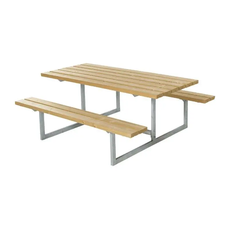Picknicktafel thermowood - Basic - 160 x 177 x 73 cm Weekendaanbieding