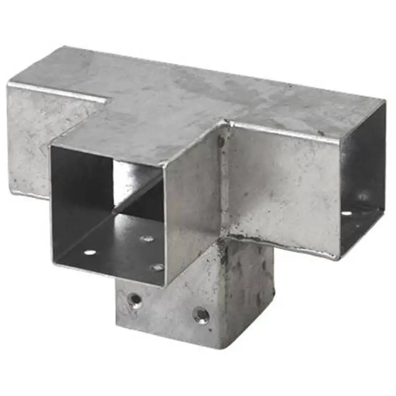 Cubic 4 weg koppelstuk tbv paal 7 x 7 cm Meest Verkocht