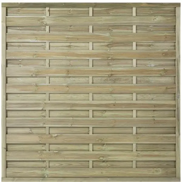 Schutting vuren - Bergen recht groen geimpregneerd (180 x 180 cm) Direct Beschikbaar