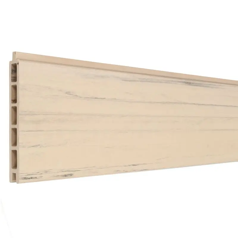 Mix & Match lamel - composiet - bicolor grijs - 180 x 14 cm (2 stuks) Populair