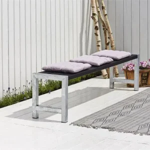 Favoriet Planken bank vuren geimpregneerd - Plankesaet grijsbruin 38 x 176 x 44 cm