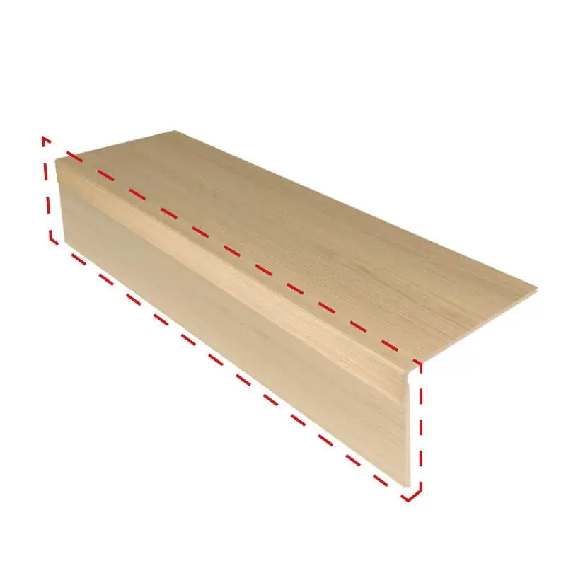 Stootbord (3 stuks) - Laminaat - Florida Oak - 130 x 20 cm Express Levering