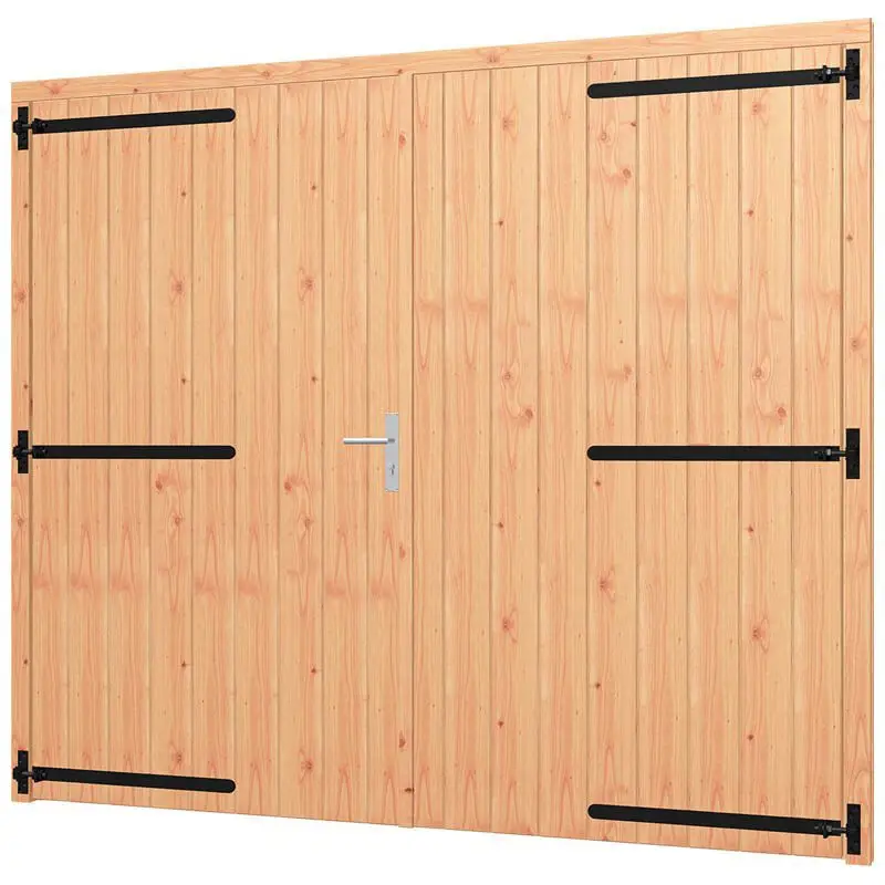 Bestseller Dubbele deur met kozijn - 2400 x 2100 mm