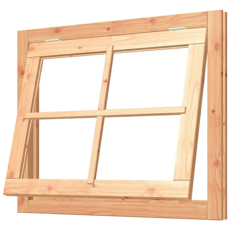 Raamkozijn met uitzetraam - 905 x 754 mm Veilige Betaling