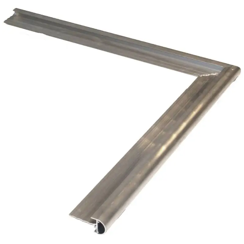 Aanbieding Daktrim aluminium binnenhoek met kraal 50 x 50 cm (26 mm)
