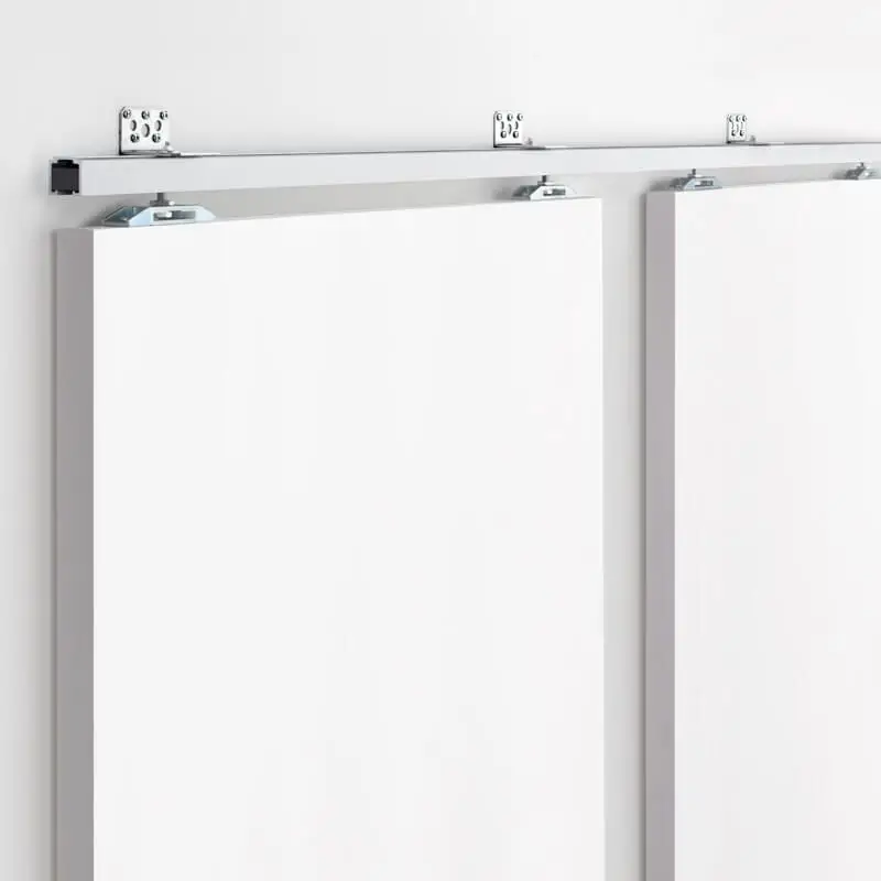 Laatste Versie Schuifdeursysteem voor dubbele binnendeur - Swipe 400 (80kg per deur)