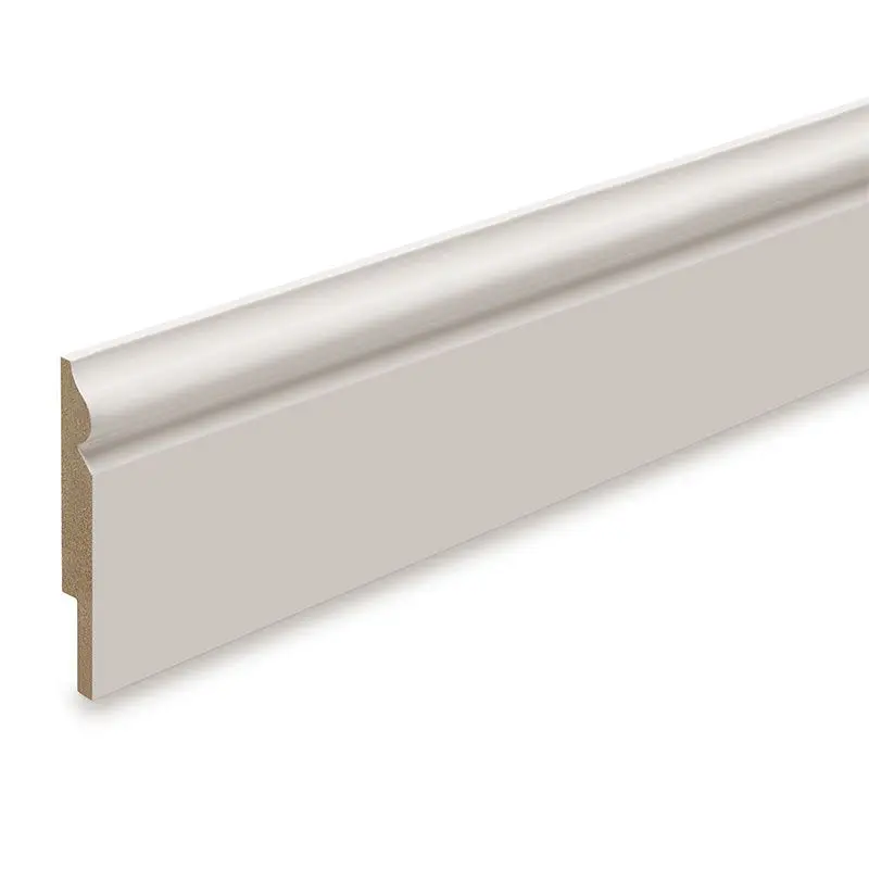 Plint Klassiek - Wit 248,6 x 12 x 1,6 cm (5 lengtes) Rechtstreeks Van De Fabrikant