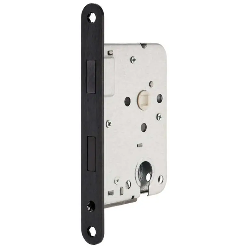 Magneet binnendeurslot zwart - cilinderslot model 1269 Populair