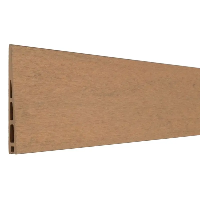 Mix & Match lamel - composiet - Zweeds rabat bicolor douala - 180 x 14 cm (2 stuks) Aanbieding