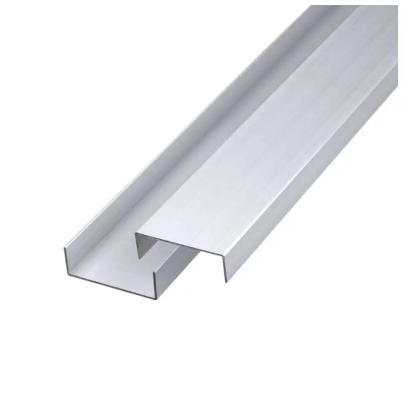 Rechtstreeks Van De Fabrikant Afdeklijst aluminium 200 cm per 2 stuks