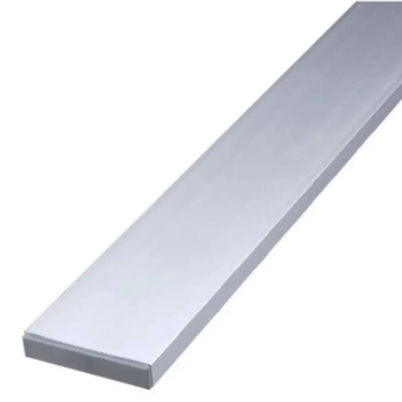 Hete Deal Ligger aluminium blank aluminium met 2 eindkappen 180 cm