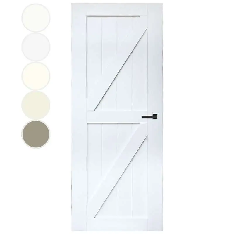 Betrouwbaar Binnendeur - Cabana Blanco - Dos rechts - Hoogwaardig voorgelakt wit