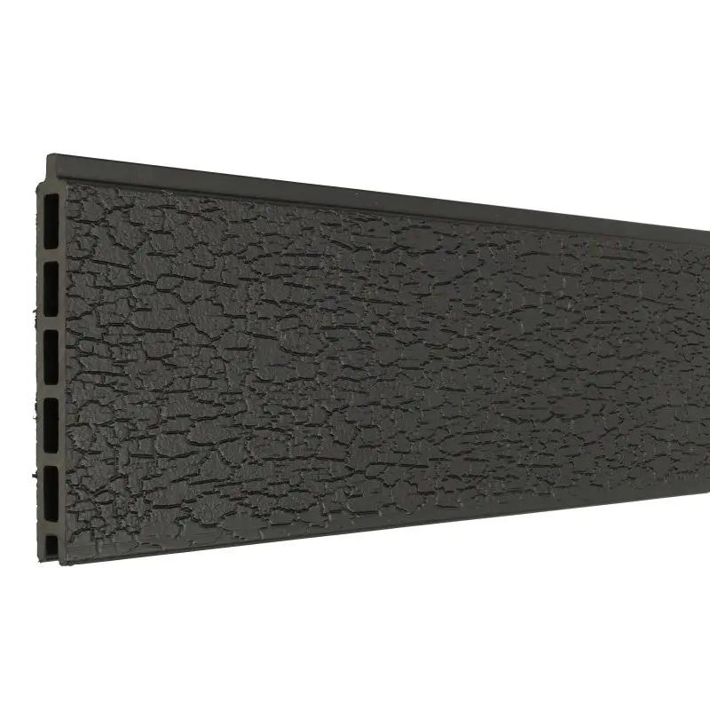 Mix & Match lamel - composiet co-ex - Shou Sugi Ban houtskool look - 180 x 14 cm (2 stuks) Hoge Kwaliteit