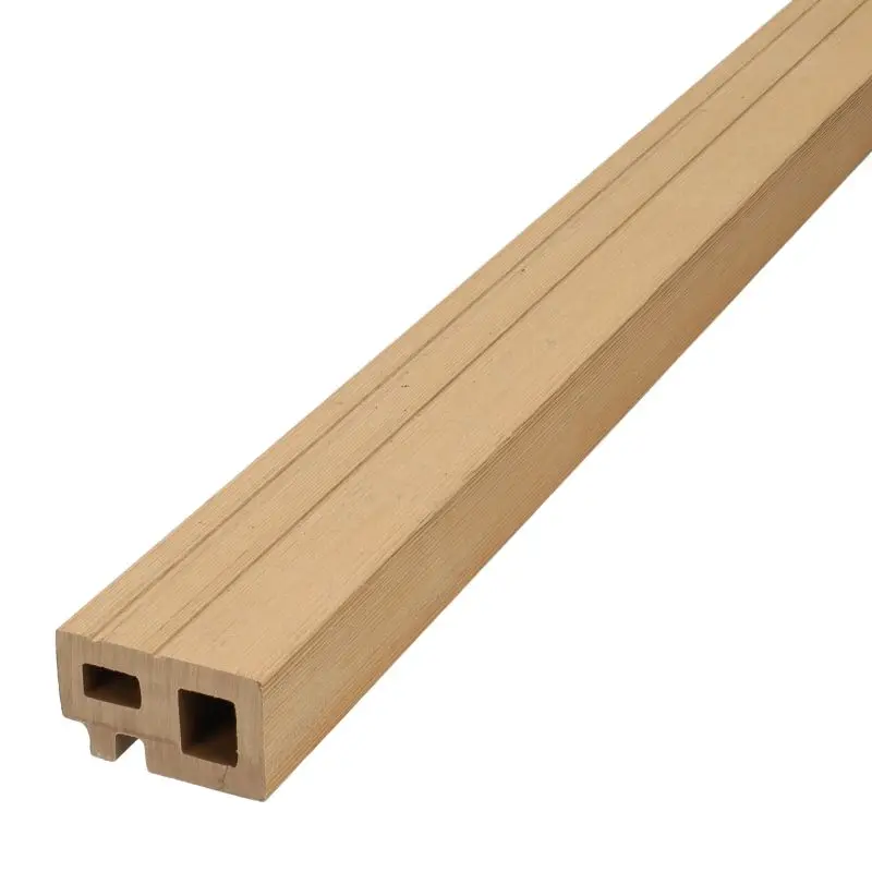 Tijdelijk Beschikbaar Onderregel/Randafwerking composiet teak bruin 3,00 mtr